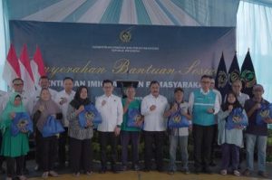 Bansos 5000 Paket di Cilacap, Ada Apa dari Kemenimipas?