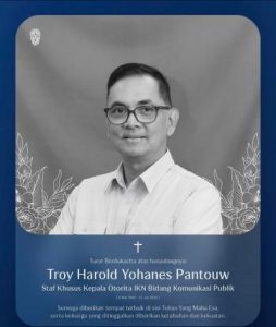 Juru Bicara IKN Troy Pantouw Tutup Usia Mengejutkan