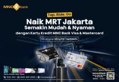 MNC Bank Bikin Naik MRT Jakarta Super Gampang