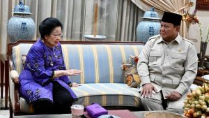 Prabowo Temui Megawati Sampaikan Duka Mendalam