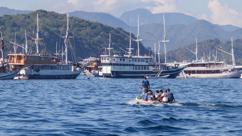 Waspada Gelombang Tinggi di Perairan Komodo