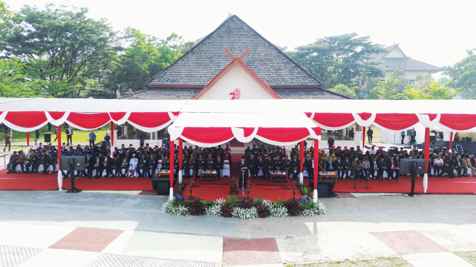 HARI PAHLAWAN: Peringatan Hari Pahlawan 2023 di Jawa Barat di pusatkan di Sumedang. (Biro Adpim Jabar)